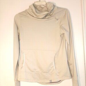 5.11 Tactical Aphrodite Cowl  Neck Top Pullover Womens  Size S Sand Cream Color